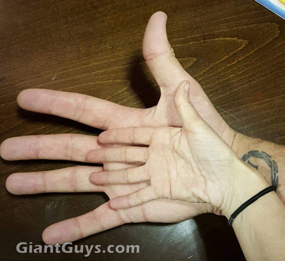 Giant hands