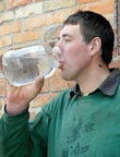 Leonid Stadnyk drinking water